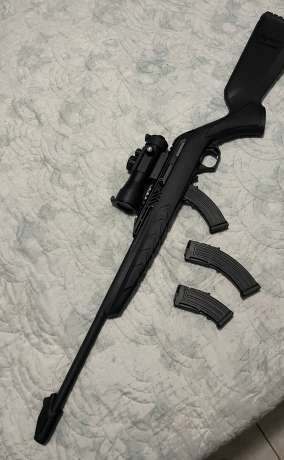Derya TM22 Nuevo, solo 50 disparos con 3 cargadores y mira punto verde y rojo, $275, Añasco, Venta de Armas de fuego en PR