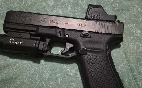 Glock G21 Gen5 con RedDot, Venta de Armas de fuego en PR