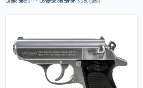 Busco ppk, Venta de Armas de fuego en PR